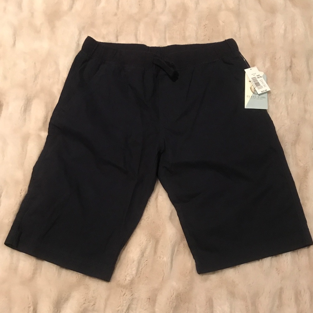 NWT Boys Navy pull on shorts